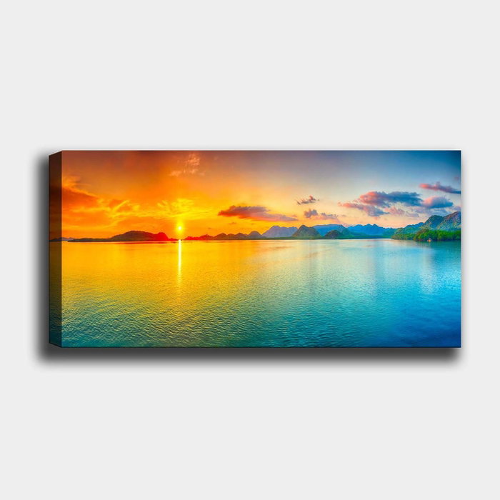 Wallity Lienzo Decorativo Multicolor 50 x 120 cm